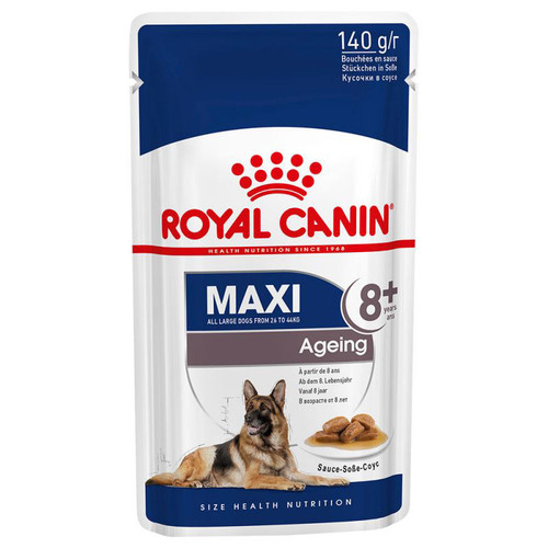Royal Canin Maxi Ageing 8+ Gravy Wet Senior Dog Food Pouch