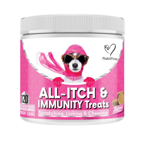 NutriPaw All-Itch & Immunity Treats 120 Chews