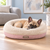Scruffs Ellen Donut Dog Bed - Pink