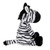 Petface Planet Zebedee Zebra