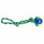 Zeus K9 Fitness Rope Tug with Tennis Ball Dog Toy