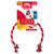 KONG Dental Rope Dog Toy Red