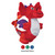 KONG Dragon Knots Assorted Dog Toy