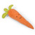 Petface Furry Carrot Dog Toy