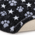 Non Slip Paws And Stars Vet Bed-Black Grey