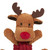 Riley Reindeer Rope Ball Plush Christmas Dog Toy