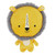 Leo Lion Dog Toy 22cm