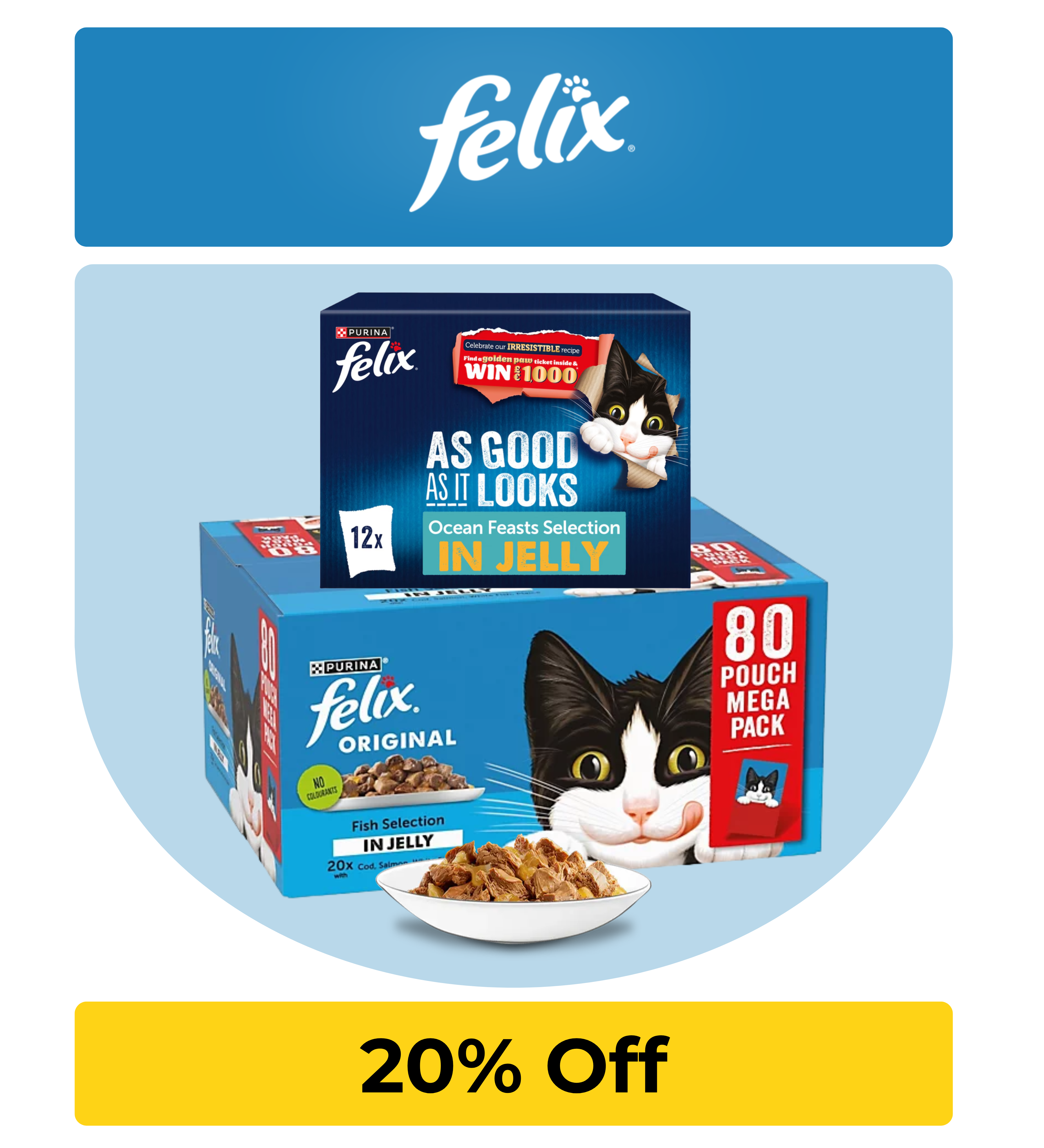 Felix Cat Food for Sale