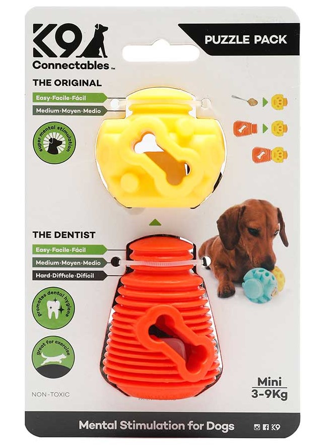 Treat Dispensing Dog Toys - Interactive Puzzle Toys - Mentally Stimulating  Toys for Dogs -Dispenser Puppy Food Toy Great Alternative for Dog Slow  Feeder Toy - Dog Enrichment Toy for Boredom 