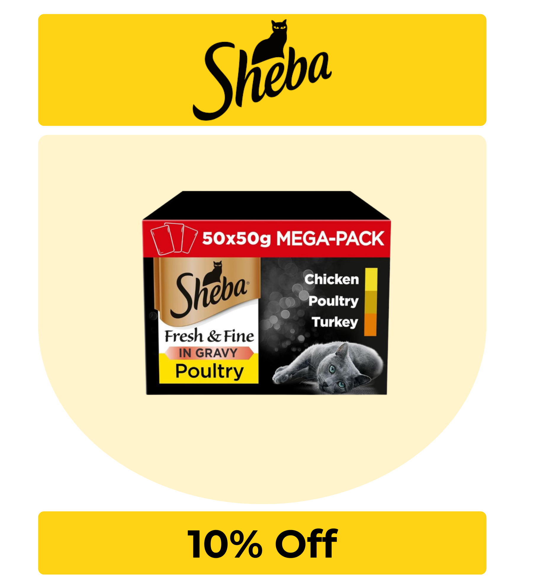 Sheba Cat Food On sale