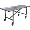 Heavy Duty Stainless Steel Folding Dressing / Embalming Table
