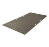 4' x 8' AlturnaMAT® Ground Protection Mat with Hand Holes, 120 Ton Capacity, Black - AM48HH8