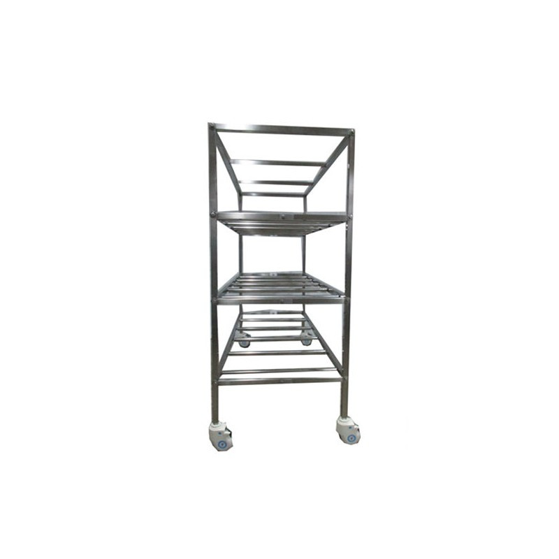 Stainless Steel End Load Mortuary Roller Rack