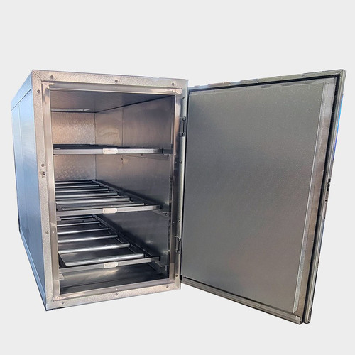 Extra Wide 3 Body Upright Mortuary Cooler