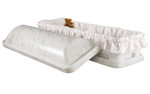 Serenity Youth White Marble Bear