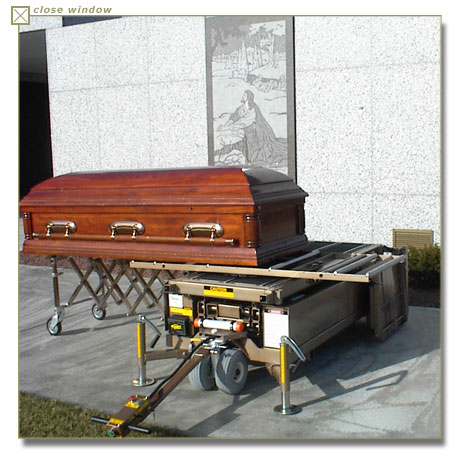 Low Boy Mausoleum Lifts