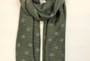 Reversible Star Scarf - Olive