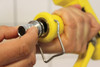 Vikan Water Nozzle in Yellow - Includes Stainless Steel Auto Coupler for 3/4" Garden Hose Thread