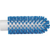 Vikan 5380-63 2" Pipe/Tube Brush with Stiff Bristles Blue (Side View)