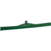 28" Single Blade Squeegee with 60" Alum Handle in Green (Front View)