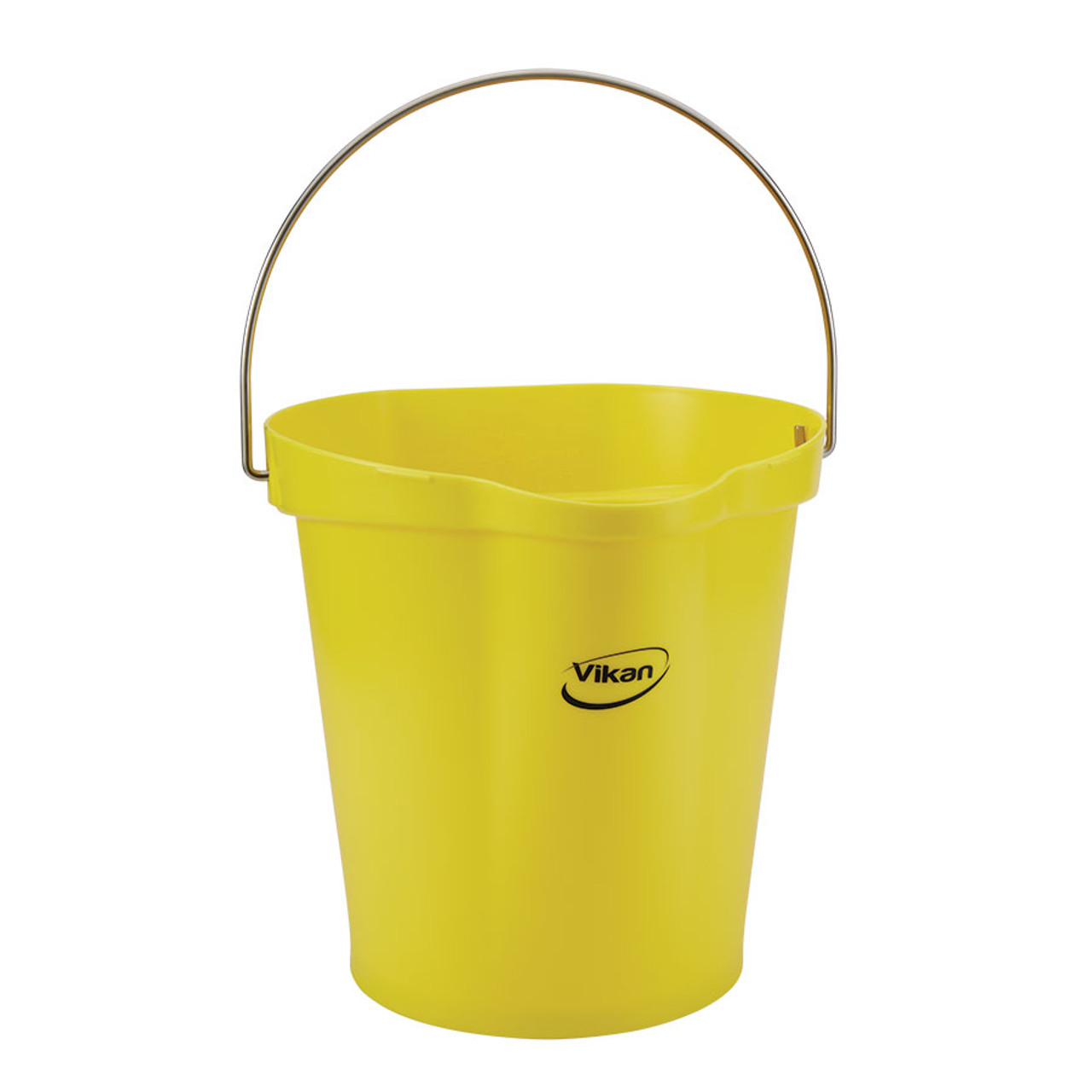 Vikan 56866 3 Gallon Bucket, Yellow