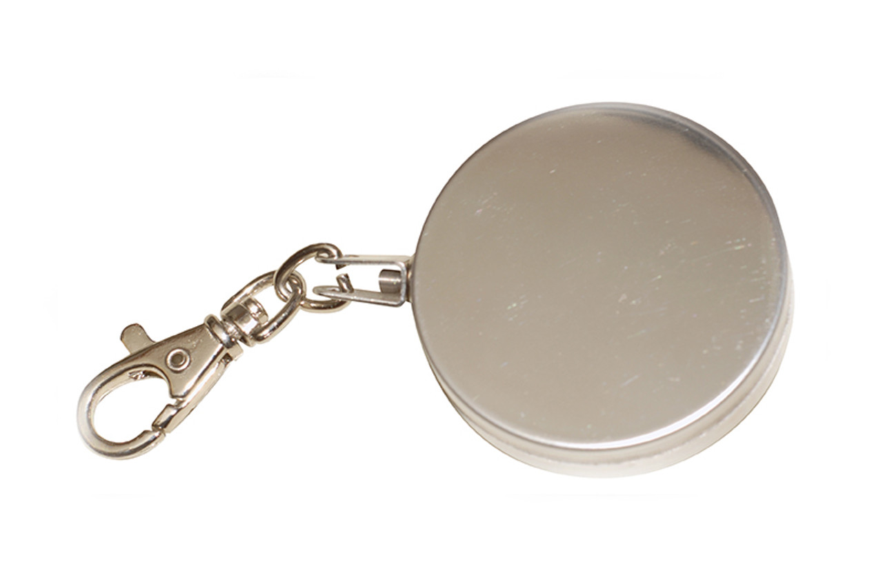 Stainless Steel Retractable Key Ring