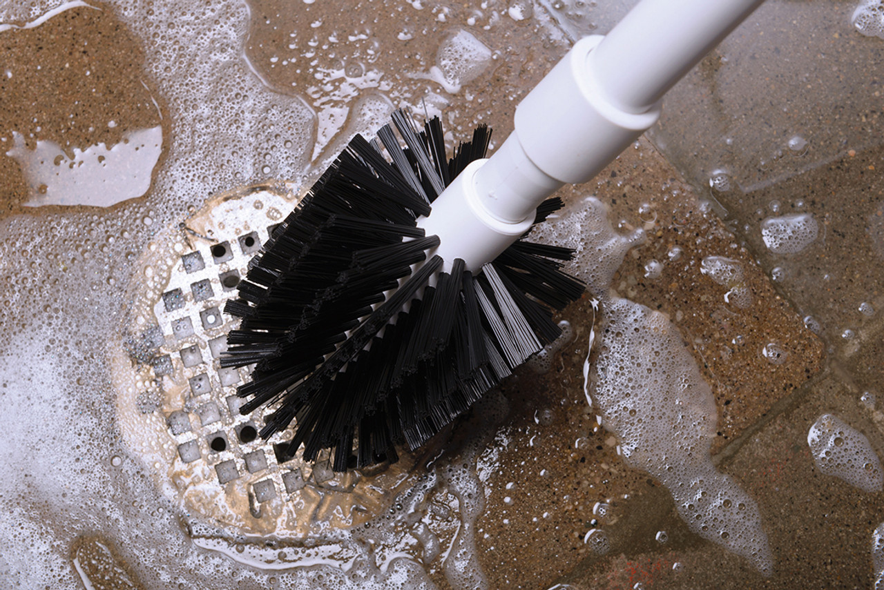 3 x Floor Scrubbing Brush Stiff Hard Bristle Plastic Washing