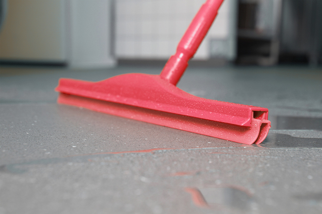 Meat Red Squeegee Counter Wiper – Table, Sink and Countertop Cleaner 