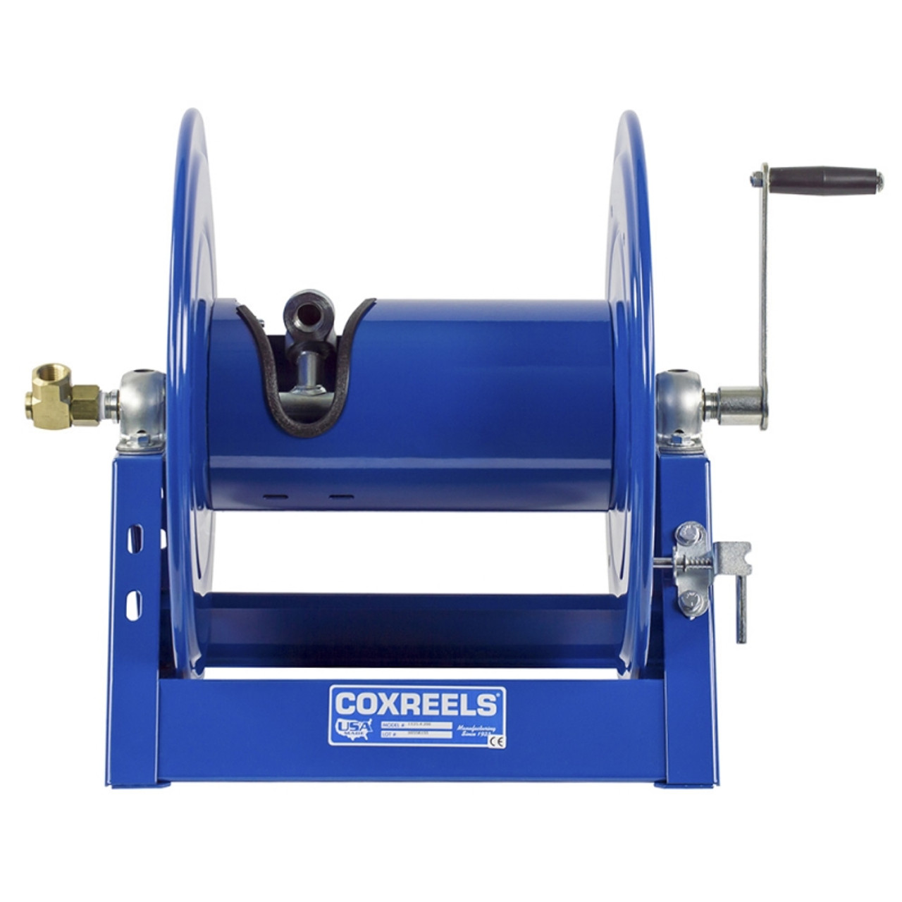 Coxreels 1125 Series Electro-Polished Stainless Steel Hand Crank