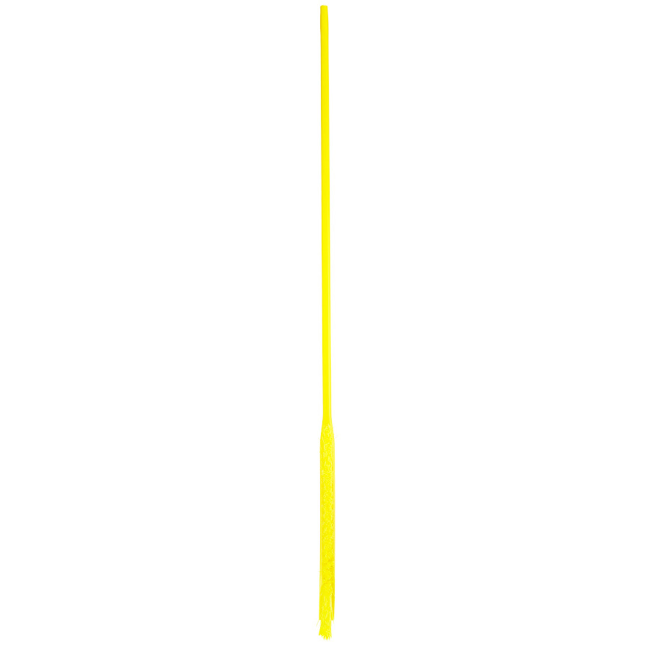 940902-2 Vikan Ultra Slim, Long Handled Cleaning Scrub Brush, .6 x 23.6  inch, Yellow