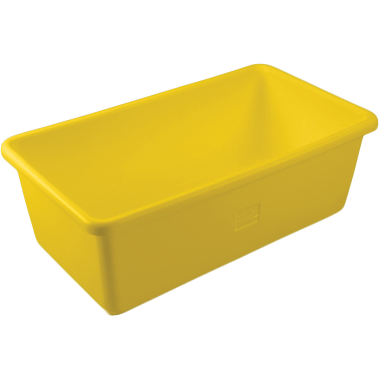 Plastic tubs with lids: food grade containers.