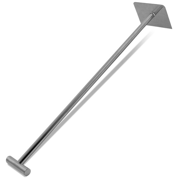 60" Stainless Steel Wine Cap Punch Down Tool With T Grip