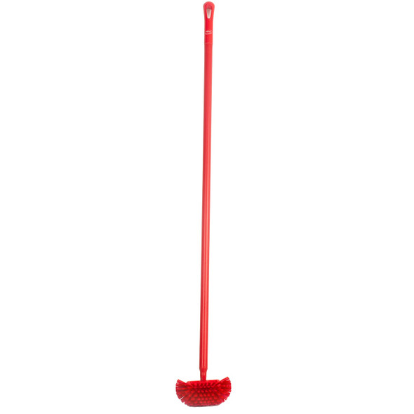 Vikan 7037 Stiff Tank Brush with 60" Handle