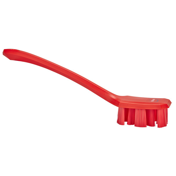 Vikan 4196 UST Long Handle Scrubbing Brush (Side View)