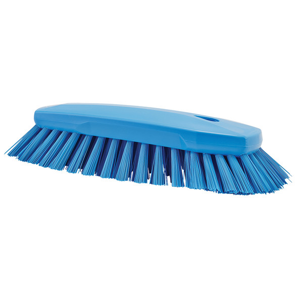 Vikan Round Hand Scrub Brush 130mm, Stiff Bristle