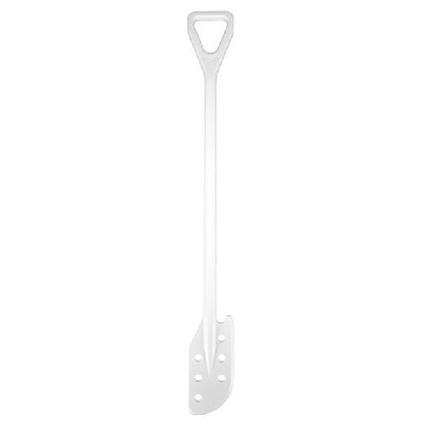 Harold Moore H-80 47" One-Piece White Paddle With Holes