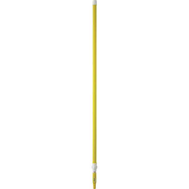 Remco / Vikan Aluminum Telescopic 64" - 115" Extension Handle in Yellow