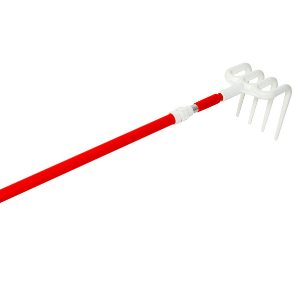 Remco 56915 Hygienic Rake with Alum Extension Handle