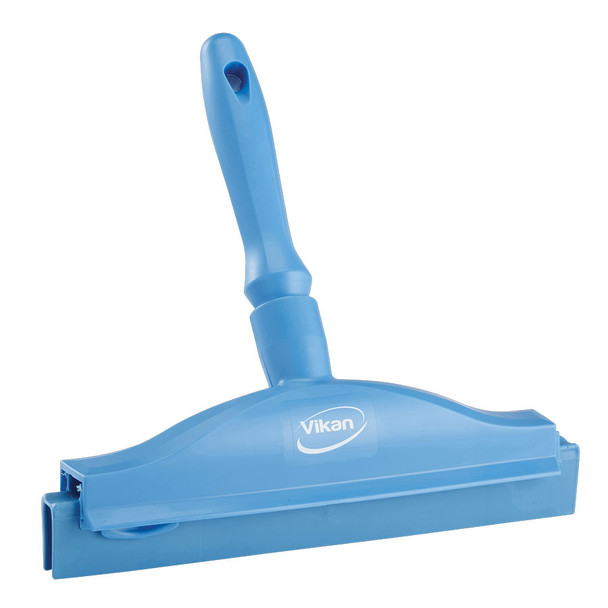 Vikan 7711 10" Double Blade Ultra Hygiene Bench Squeegee with Handle