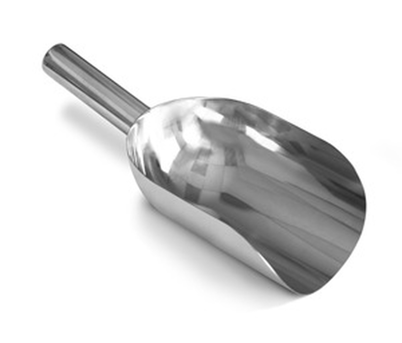 Stainless Steel Square Feed Scoop - Otto Environmental