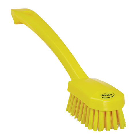 Vikan Short Handle Scrubbing Brush Stiff Bristles – #4192 - Southwest Vet  Source