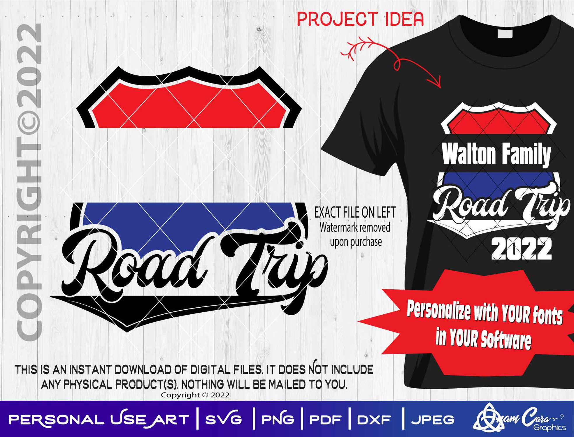 Road Trip Open Split Template