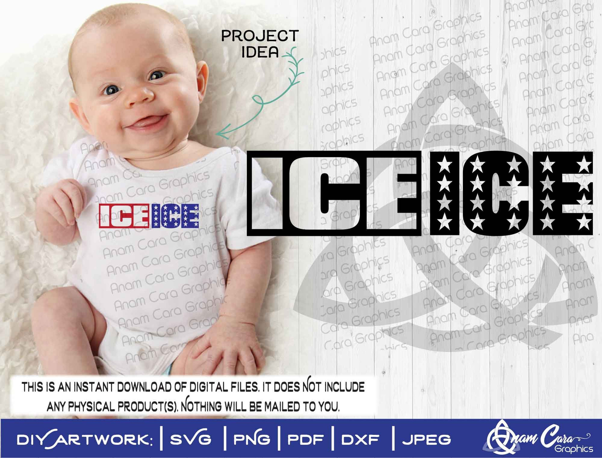 ICE ICE 90s Fun Onesie¨ Design