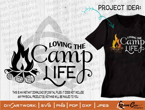 Loving the Camp Life Campfire 01