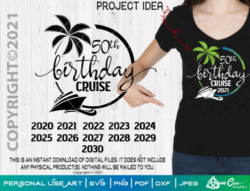 50th Birthday Cruise 2021-2030