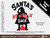 Santa's Got a Big Ol Sack SVG Cut or Print DIY Art