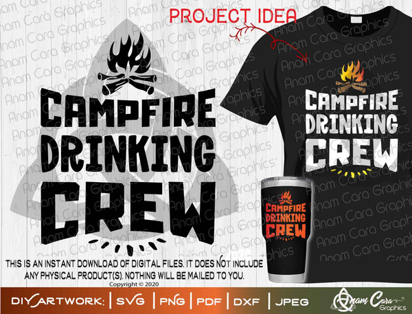 Campfire Drinking Crew