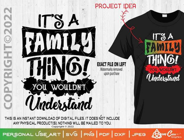 It's a Family Thing, You wouldn't Understand