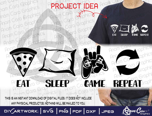 Eat Sleep Game Repeat