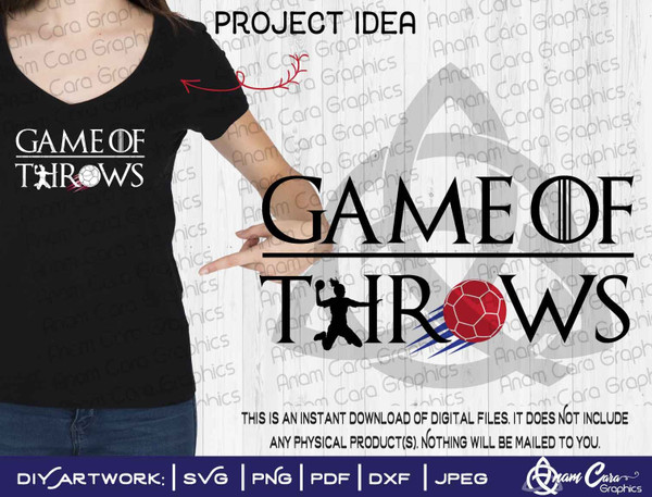 Game of Throws - Handball Female Player